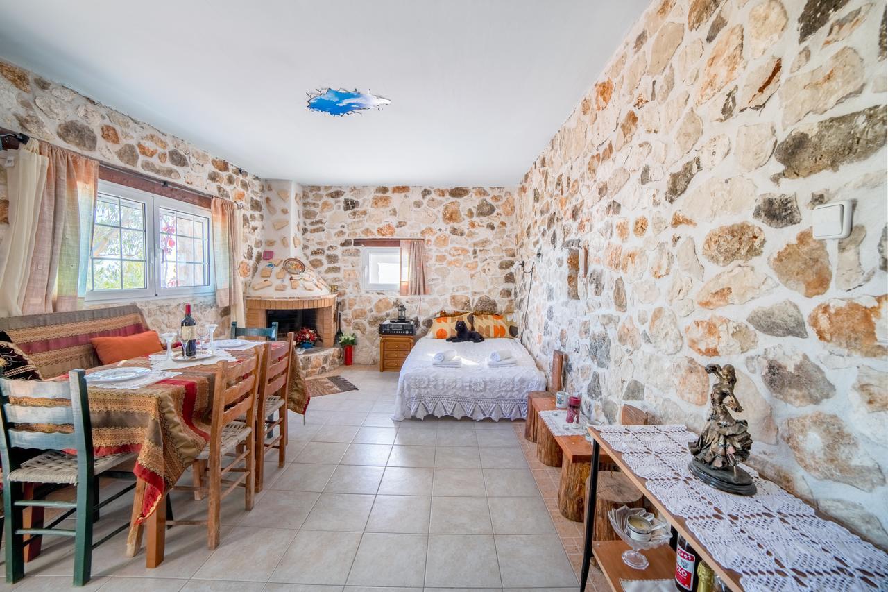 Lithahiro Stone House Villa Agalás Esterno foto